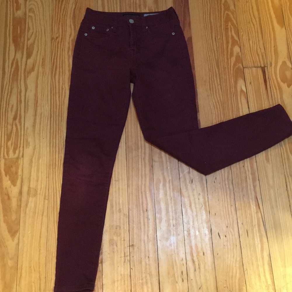 Maroon Pants